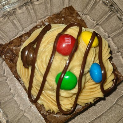 Giant Peanut Butter Brownie 