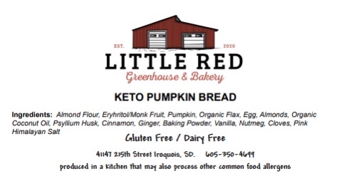 Keto Pumpkin Bread