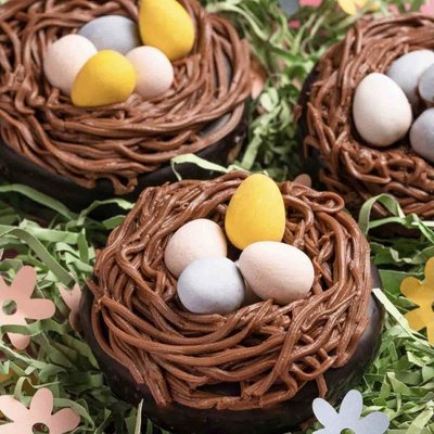 Bird's Nest Cookies 