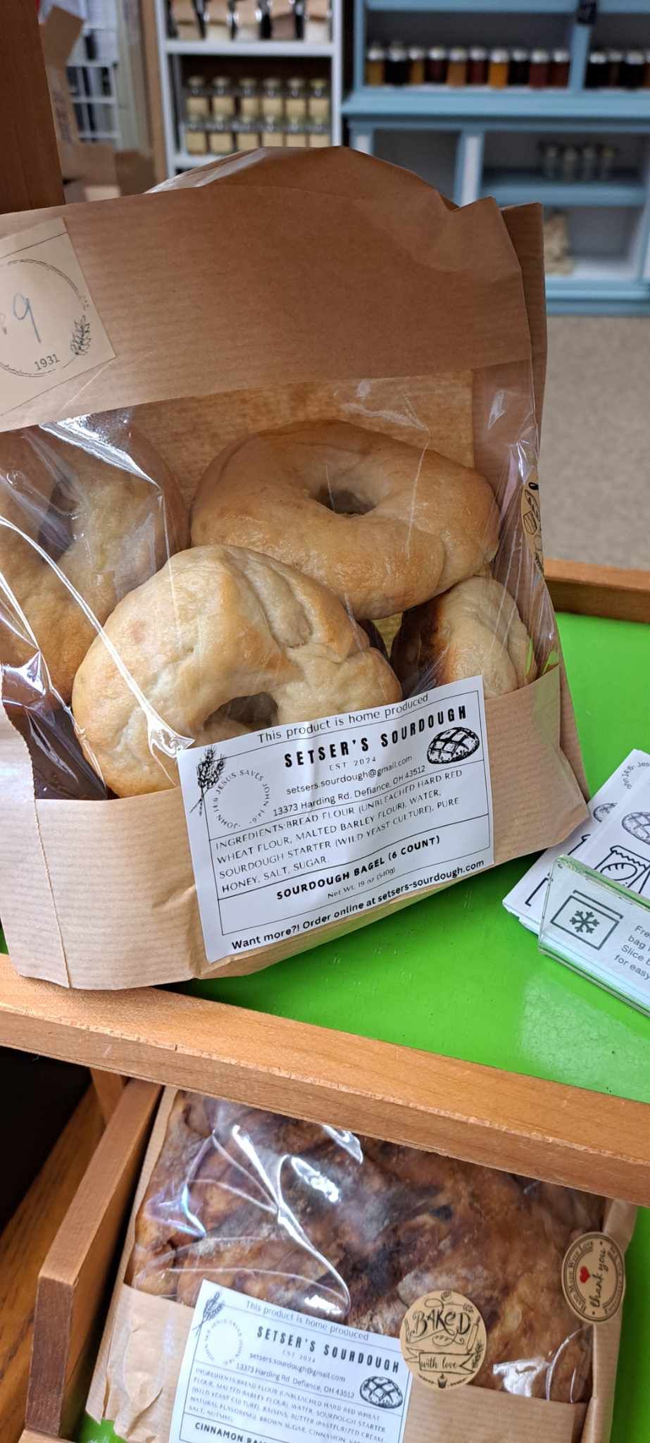 Plain Bagels 6pk