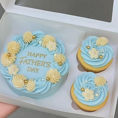 Bento Cake 4 Inches + 2 Cupcakes Or 6 Cupcakes 