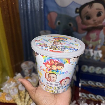 Custom Cotton Candy Tubs (filled) 