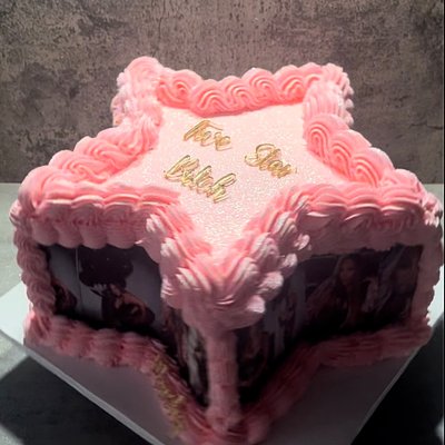 Star cake 8in