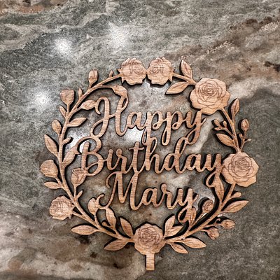 Custom Cake Topper