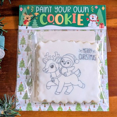 1 Dozen Paint Your Own Cookies
