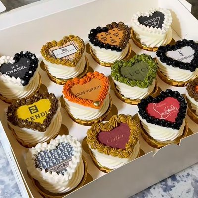 Luxury Designer Cupcakes 