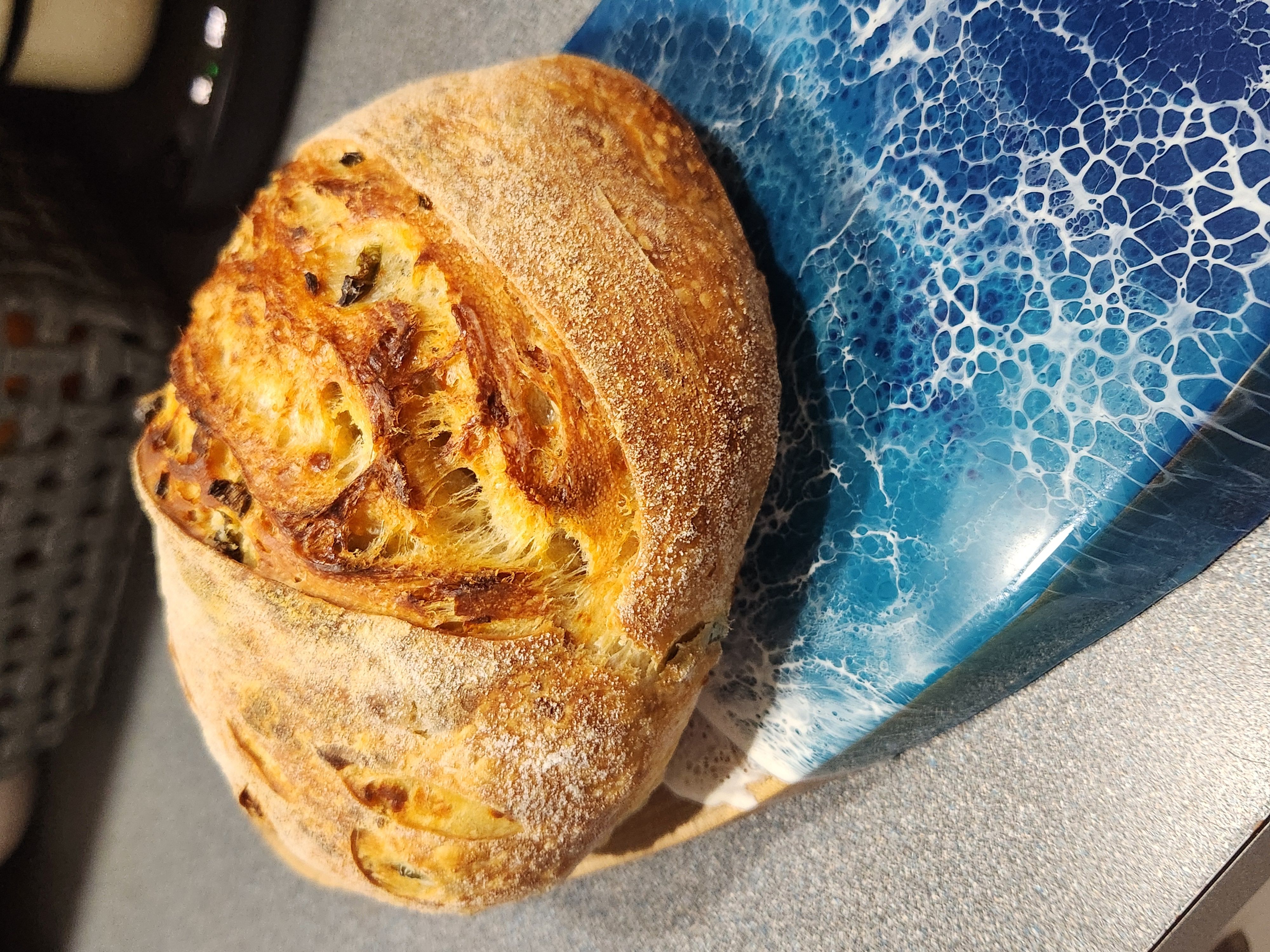 Cheddar Jalapeño Sourdough