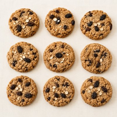 Oatmeal Raisin Cookies 