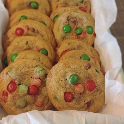 Chocolate Chip M& M Cookies 