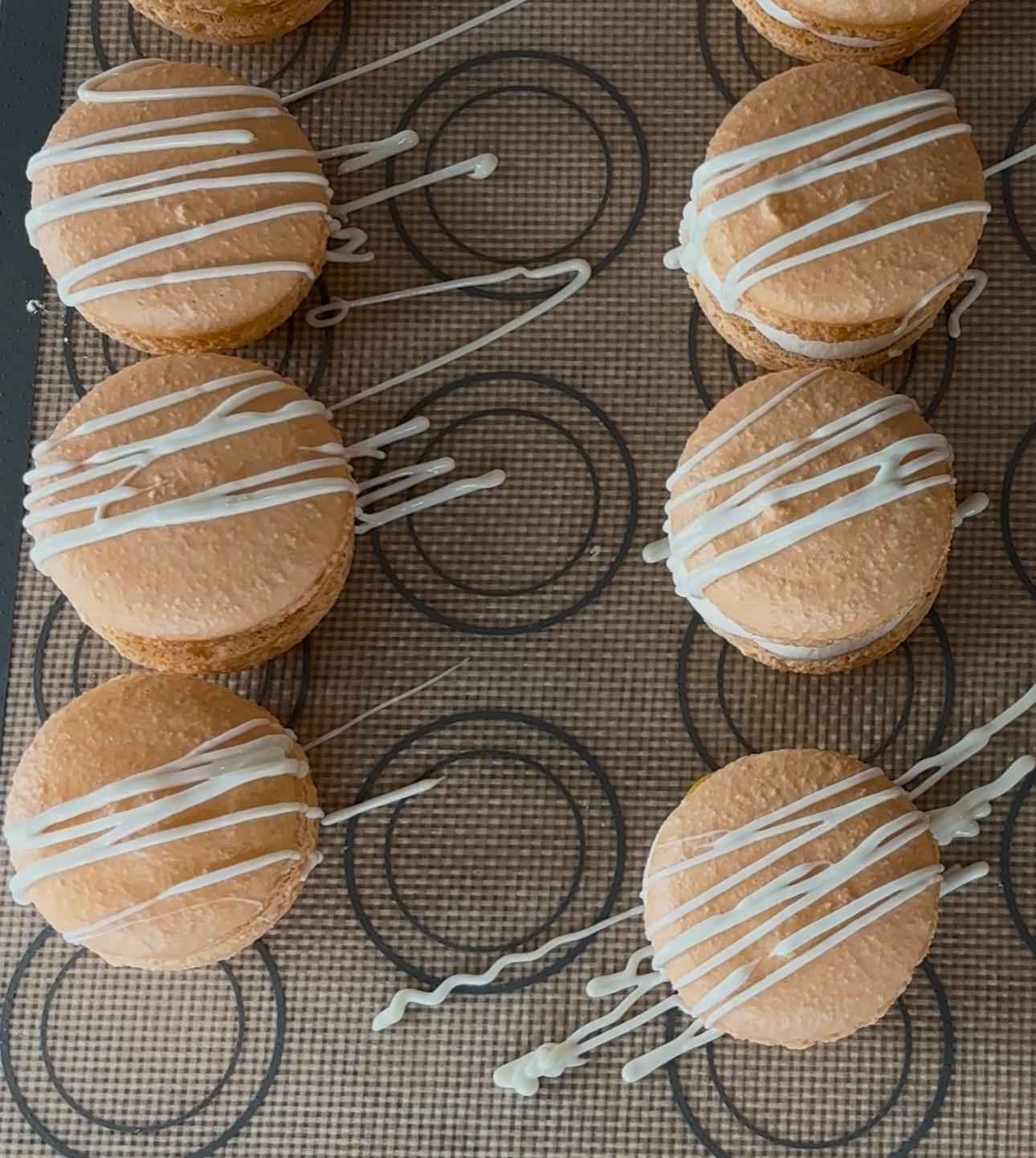 Peaches And Cream Macarons Box