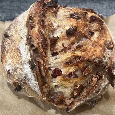 Cranberry Walnut Sourdough