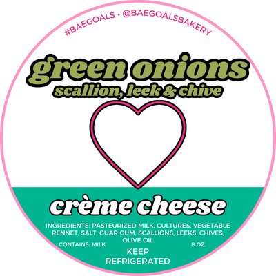 Green Onions Crème Cheese 8oz