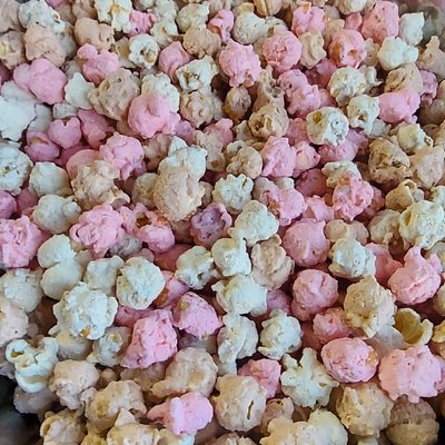 Strawberries And Cream Popcorn