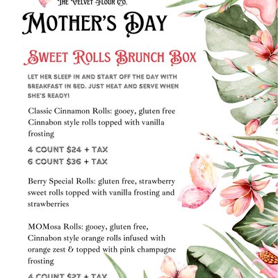 Sweet Rolls Brunch Box (Berry Special or MOMosa)