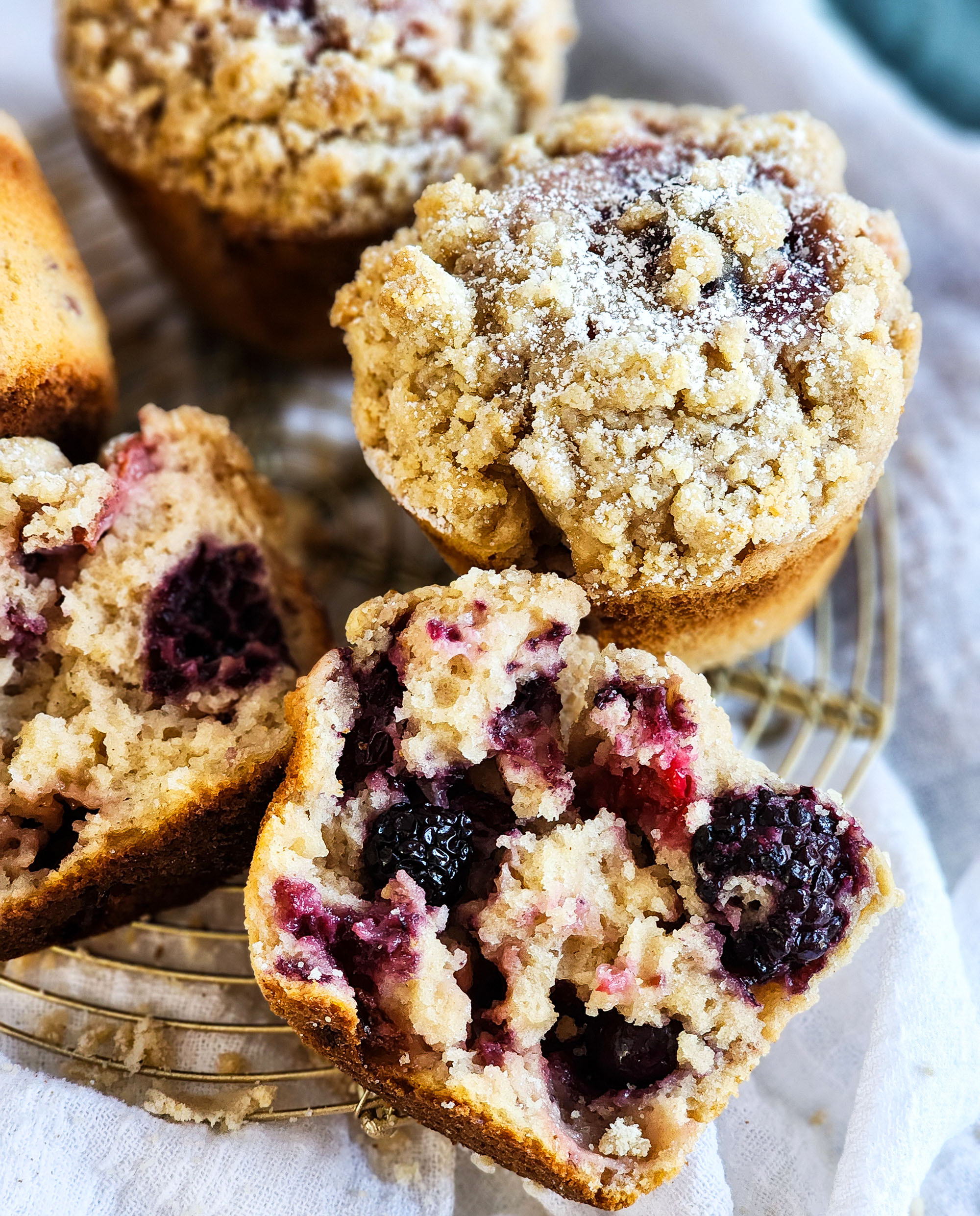 4ct Pack Of Mixed Berry Muffins