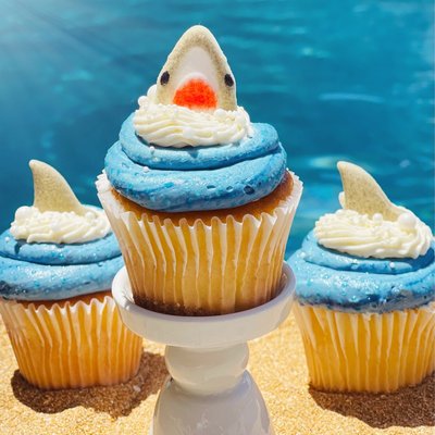 🦈 Shark Cupcakes 🦈