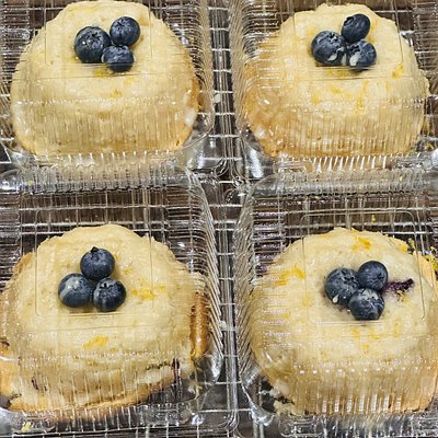 VEGAN BLUEBERRY/LEMON And LEMON POUND CAKE-6 Mini Bundts 🍋🫐 