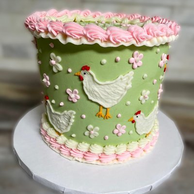 6in 3 Layer Cake With FREE Smash Cake (1st Birthdays Only)