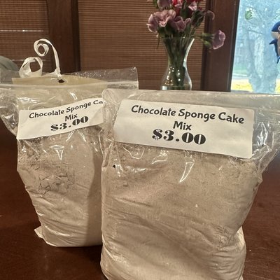 Chocolate Sponge Cake Mix