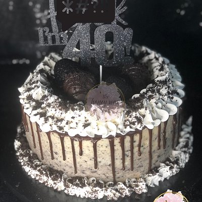 Cookies ‘n’ Cream Brownie Cake