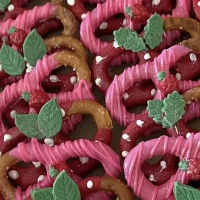 Chocolate Covered Pretzel Knots 