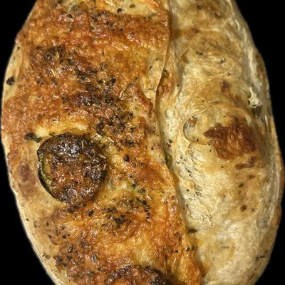 Large Jalapeño, Sharp Cheddar & Italian Herbs