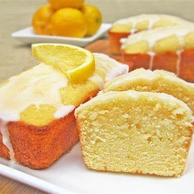 Sourdough Lemon Mini Loaf