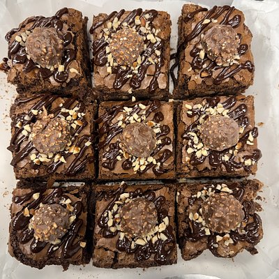 Ferrero Rocher Brownies 
