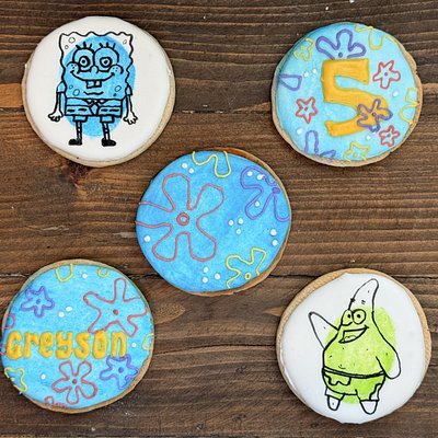 CUSTOM Sugar Cookies **up to 4 designs** (1 Dozen)