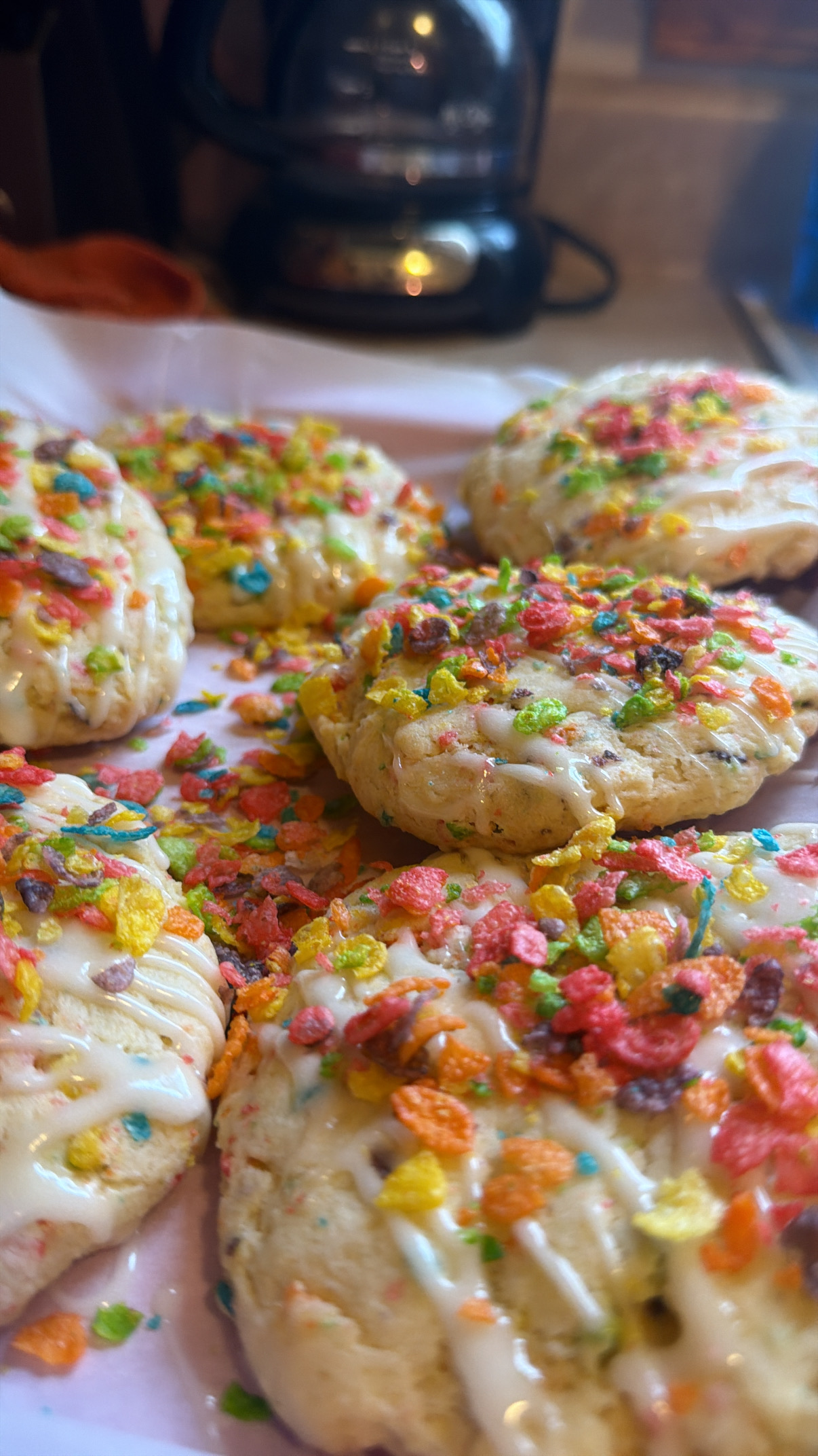 Fruity Pebble Cookies 