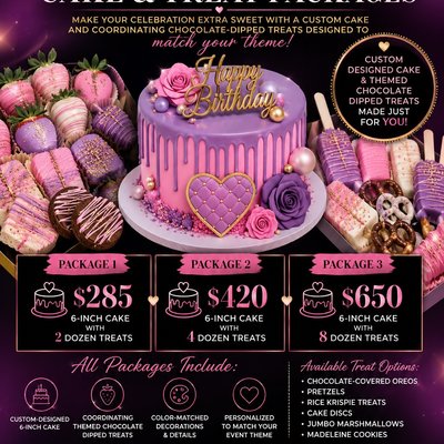 Cake and Treat Packages 