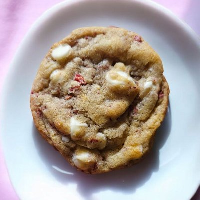 Strawberries & Cream Cookies 
