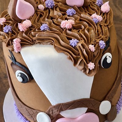 8” Horse Cake 🐴 
