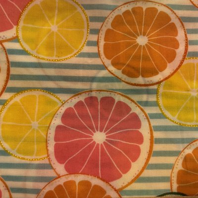 Citrus Beeswax Bread Bag