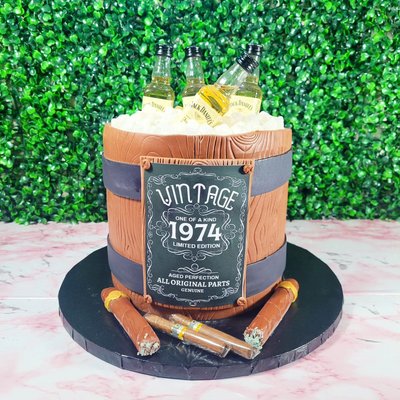 Barrel Cake 15-20 Servings 