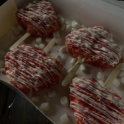 dipped cheesecake stick .