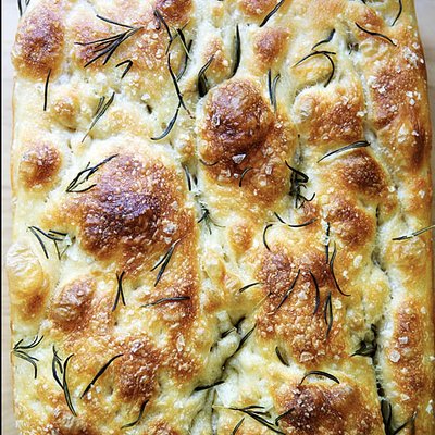 Rosemary Sea Salt, Focaccia Bread