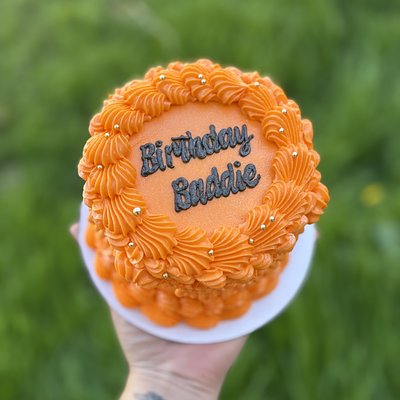 5” Round Cake - Serves 3-