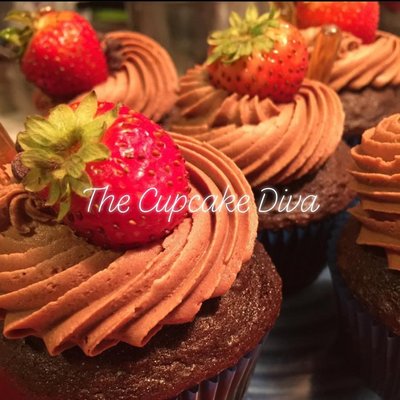 Chocolate Strawberry (Stuffed With Cream Cheese)