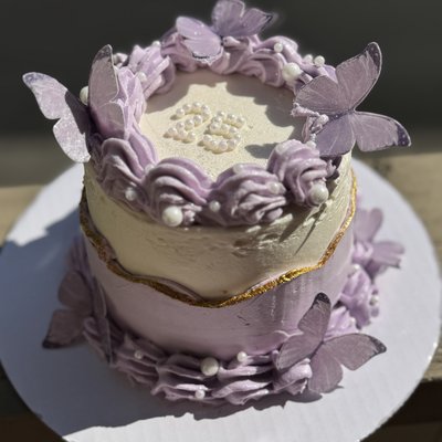 4” Round Personal Cake