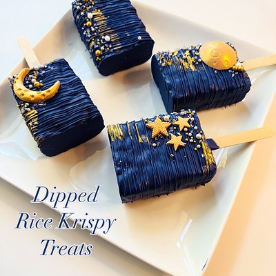 Dipped Rice Krispy Treats (4 pk)