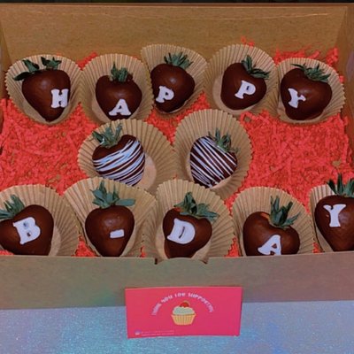 Fresh Chocolate Covered Strawberries 