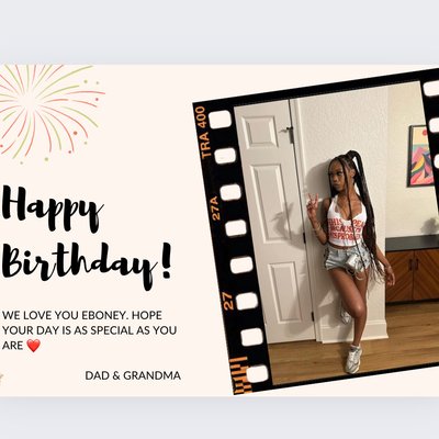 Personlized Card 
