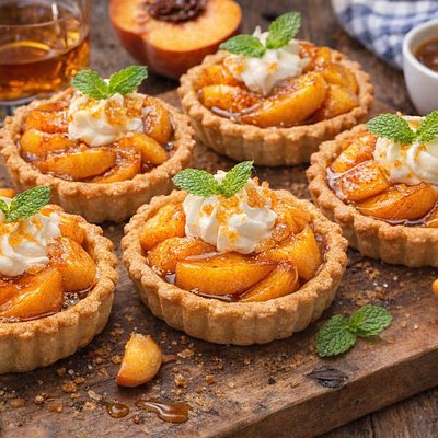  Peach Bourbon Tarts