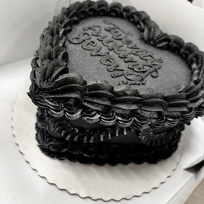 Heart Cakes Without Pictures On Sides.