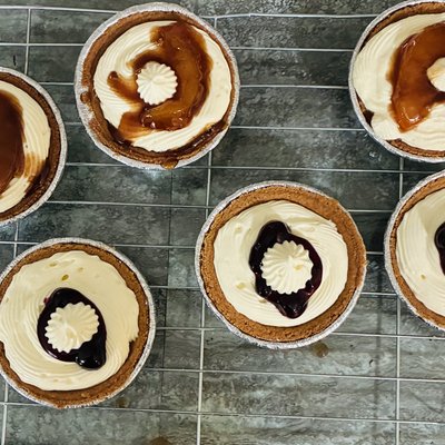 2 Mine Cheesecakes