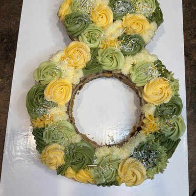 12x17” GF Cookie Cake - Double Layer