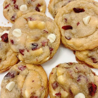 White Chocolate Cranberry Cookies