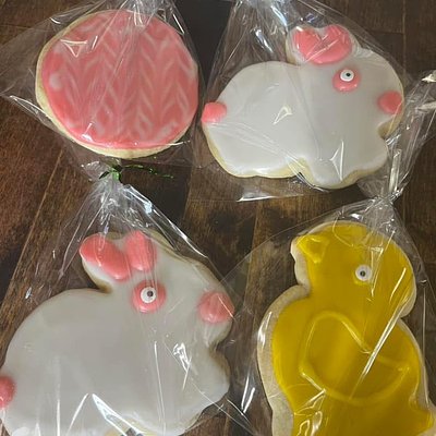Large Single Easter Cookies