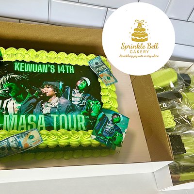 Quarter Sheet Cake (Single Layer)